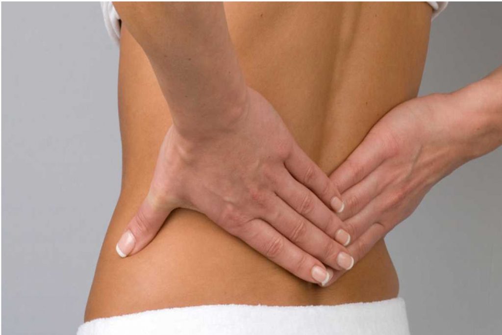 anus and around weak back Numbnees pain bladder